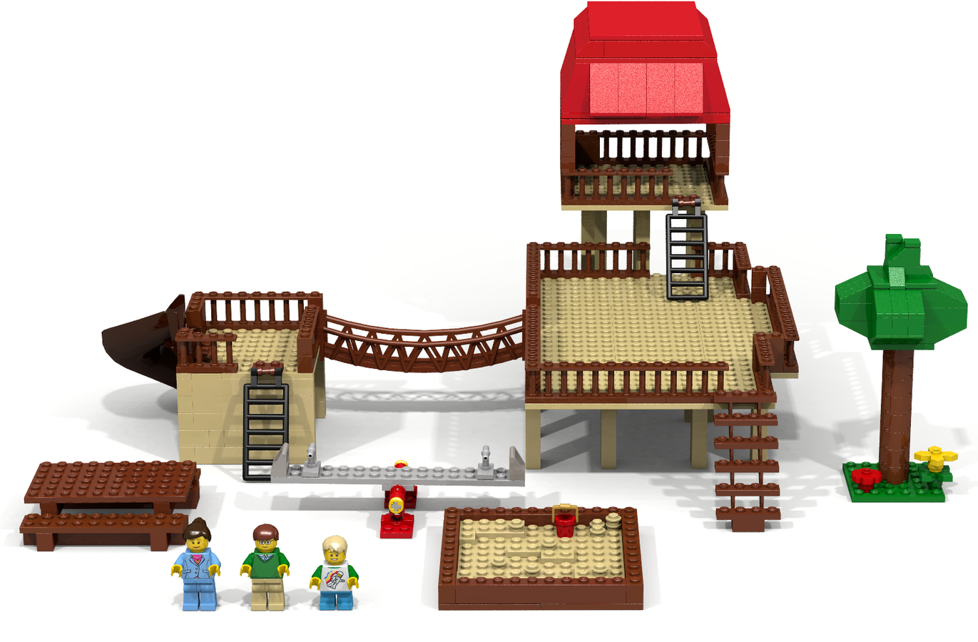 Lego best sale playground ideas