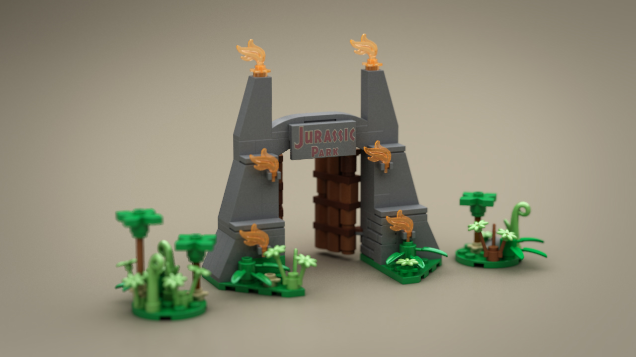 LEGO IDEAS - Microscale Jurassic Park