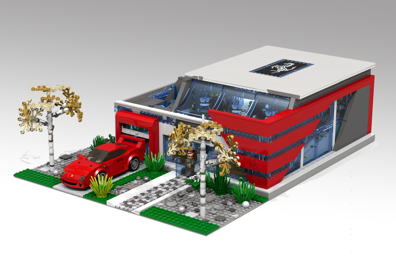 LEGO IDEAS Ferrari Flagship Showroom Lego Speed Champions