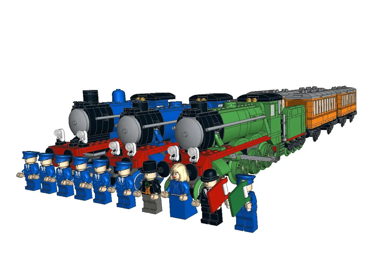 LEGO IDEAS The Three Railway Engines 80th Anniversary