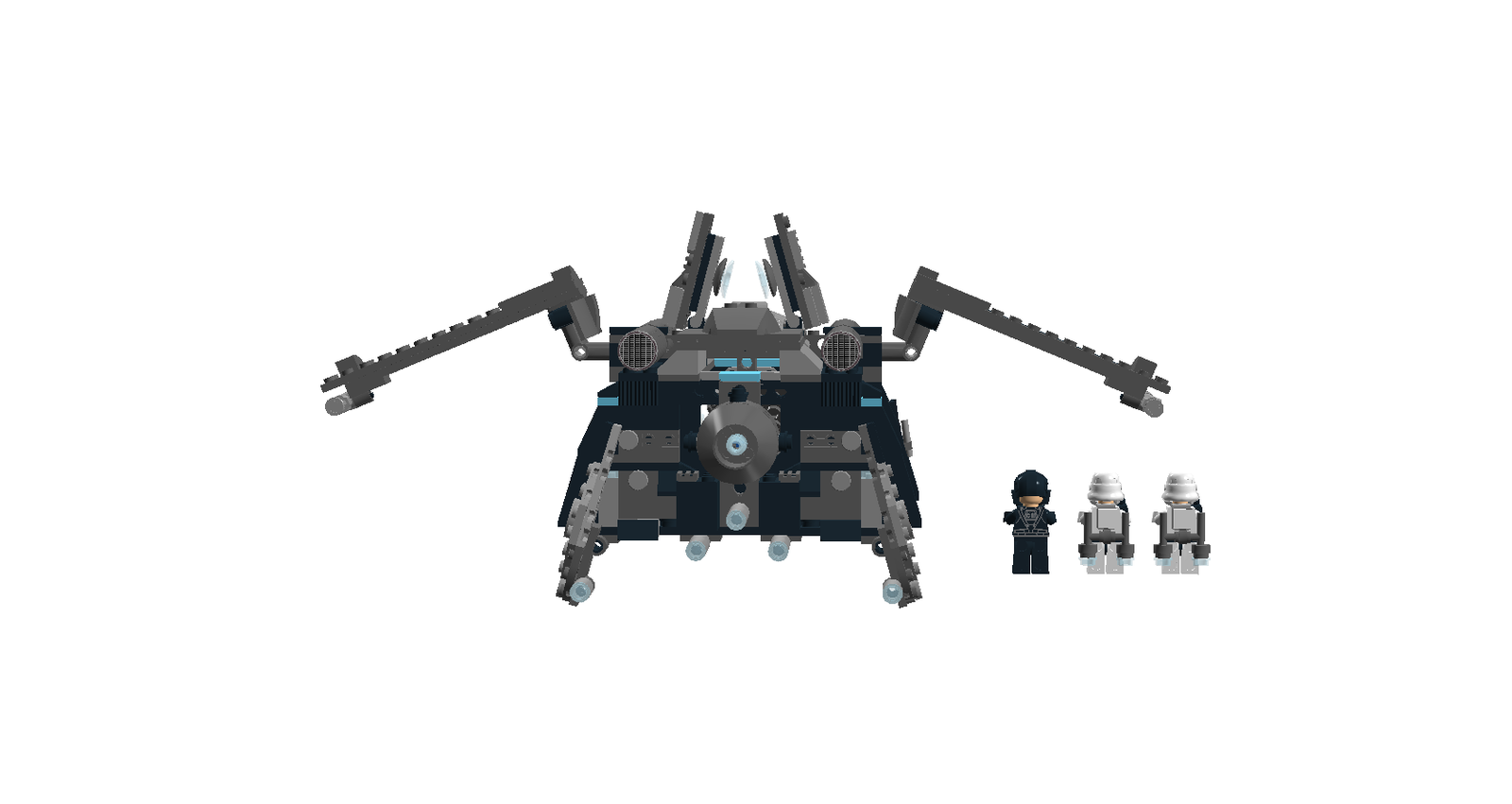 Imperial discount gunship lego