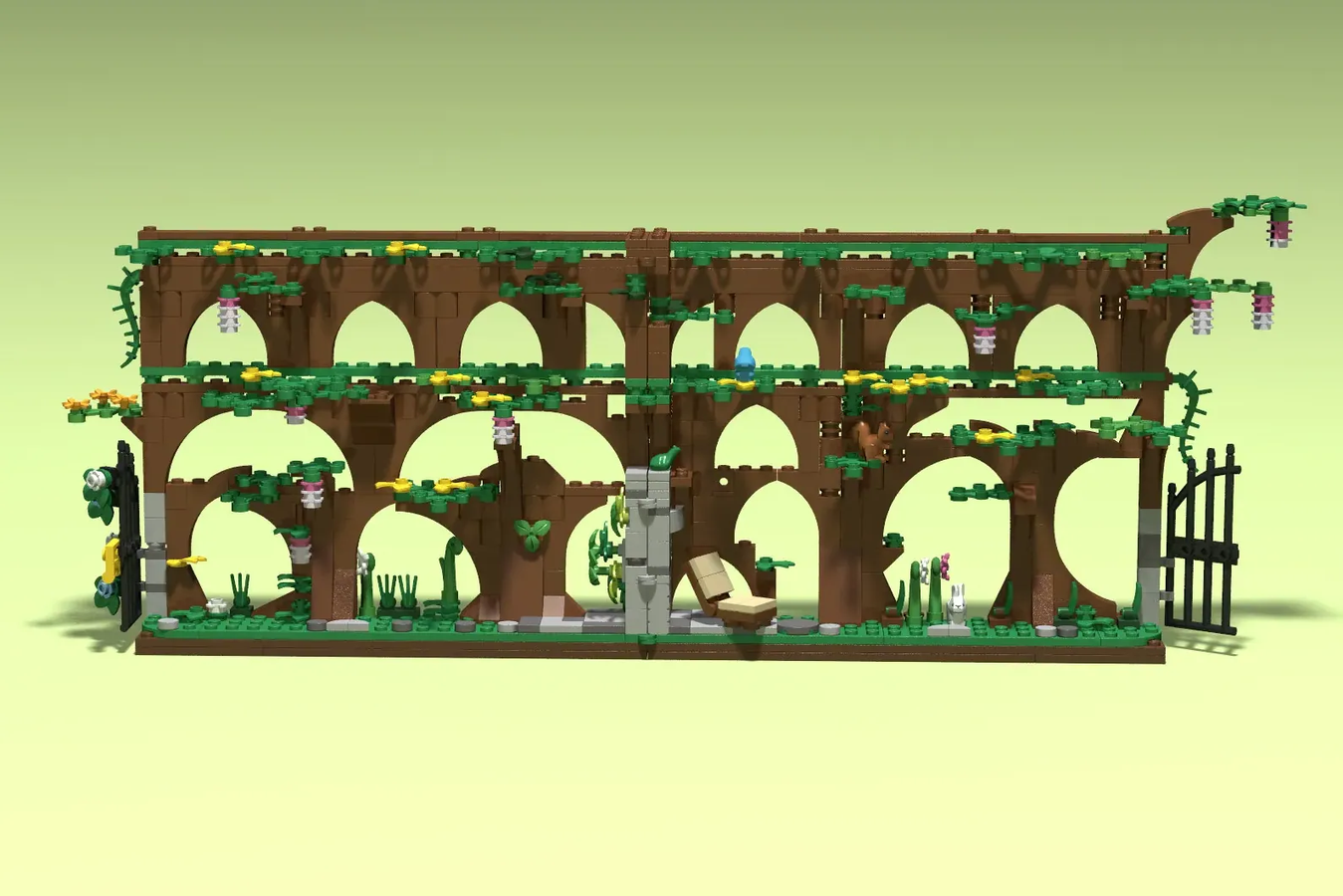 LEGO IDEAS Secret Garden Bookend