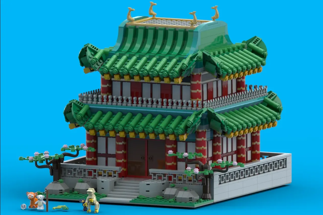 Lego Ideas Kung Fu Panda Jade Palace - Genfik Gallery