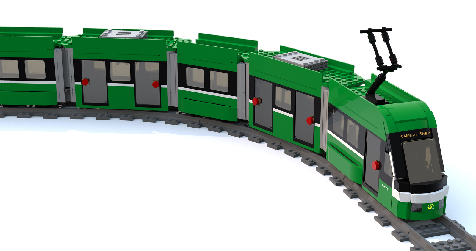 Lego discount tram set