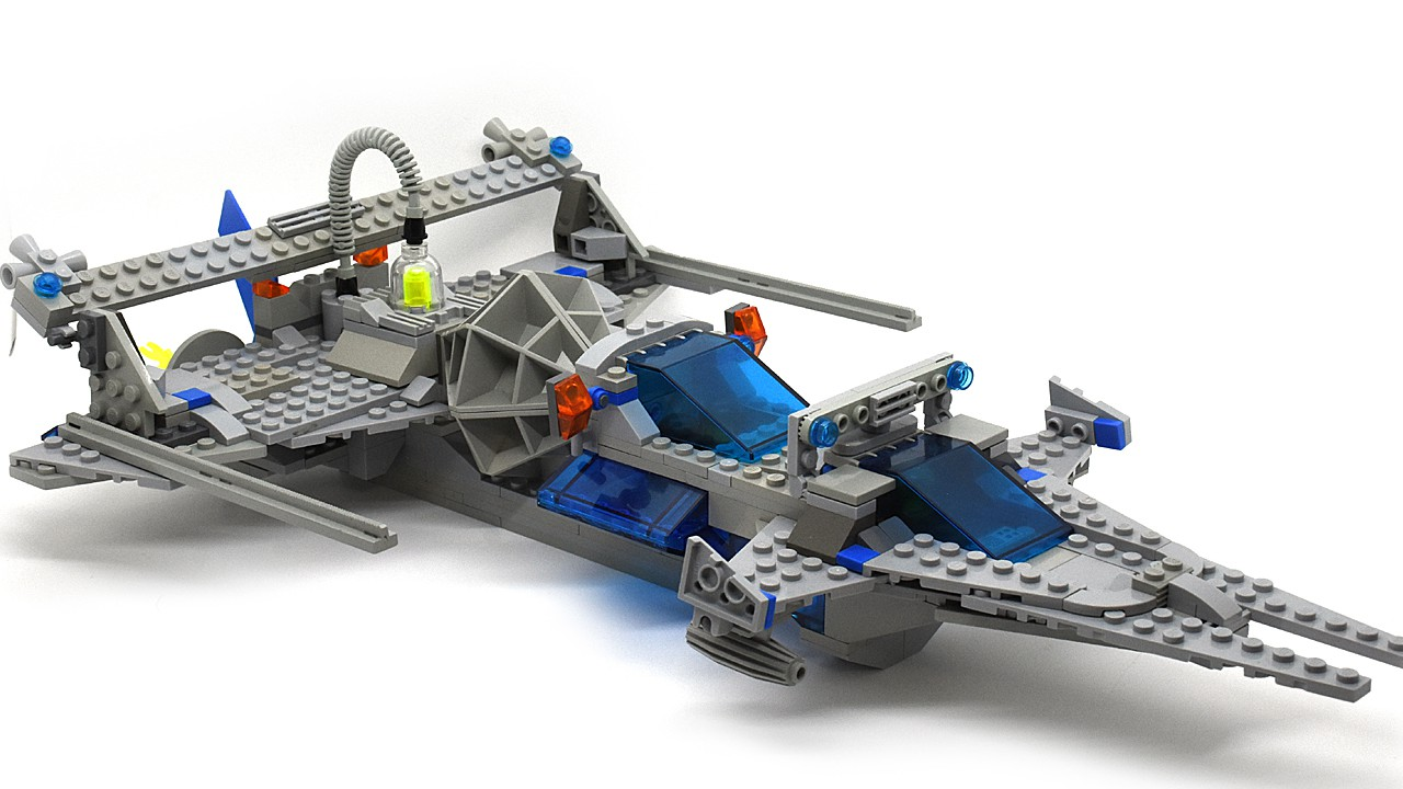 lego republic cruiser in space