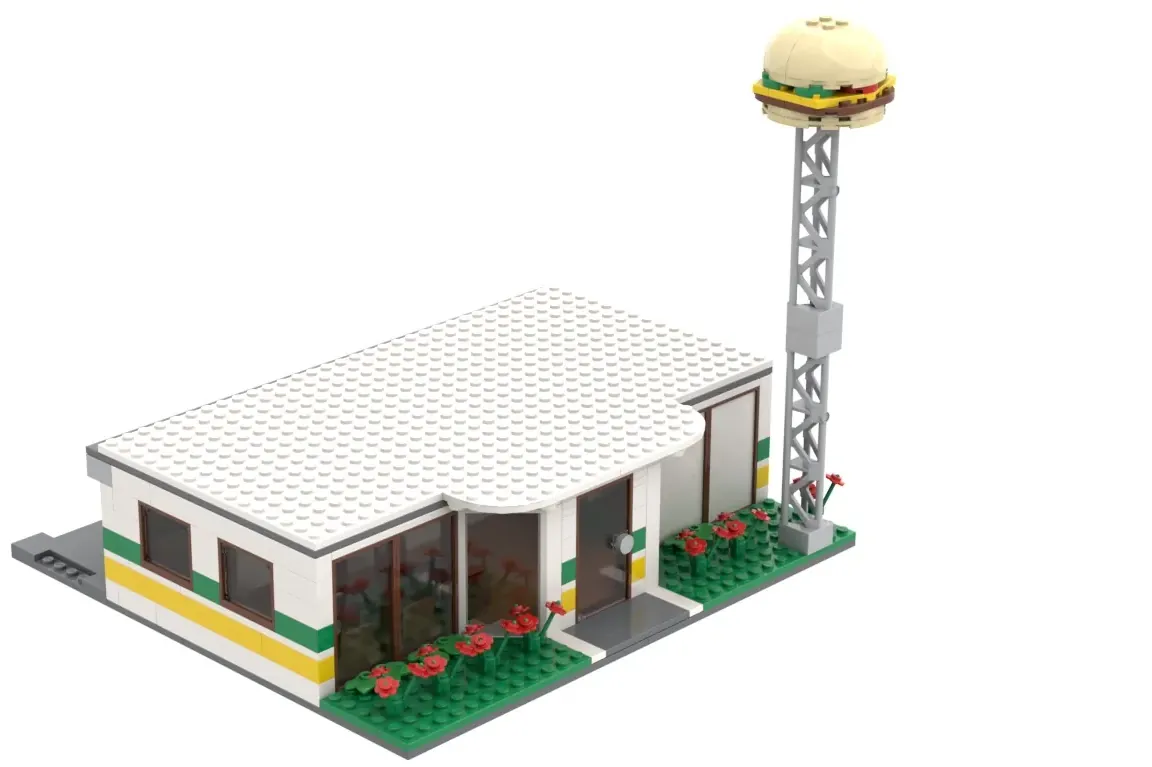 LEGO IDEAS Burger Restaurant   Legacy