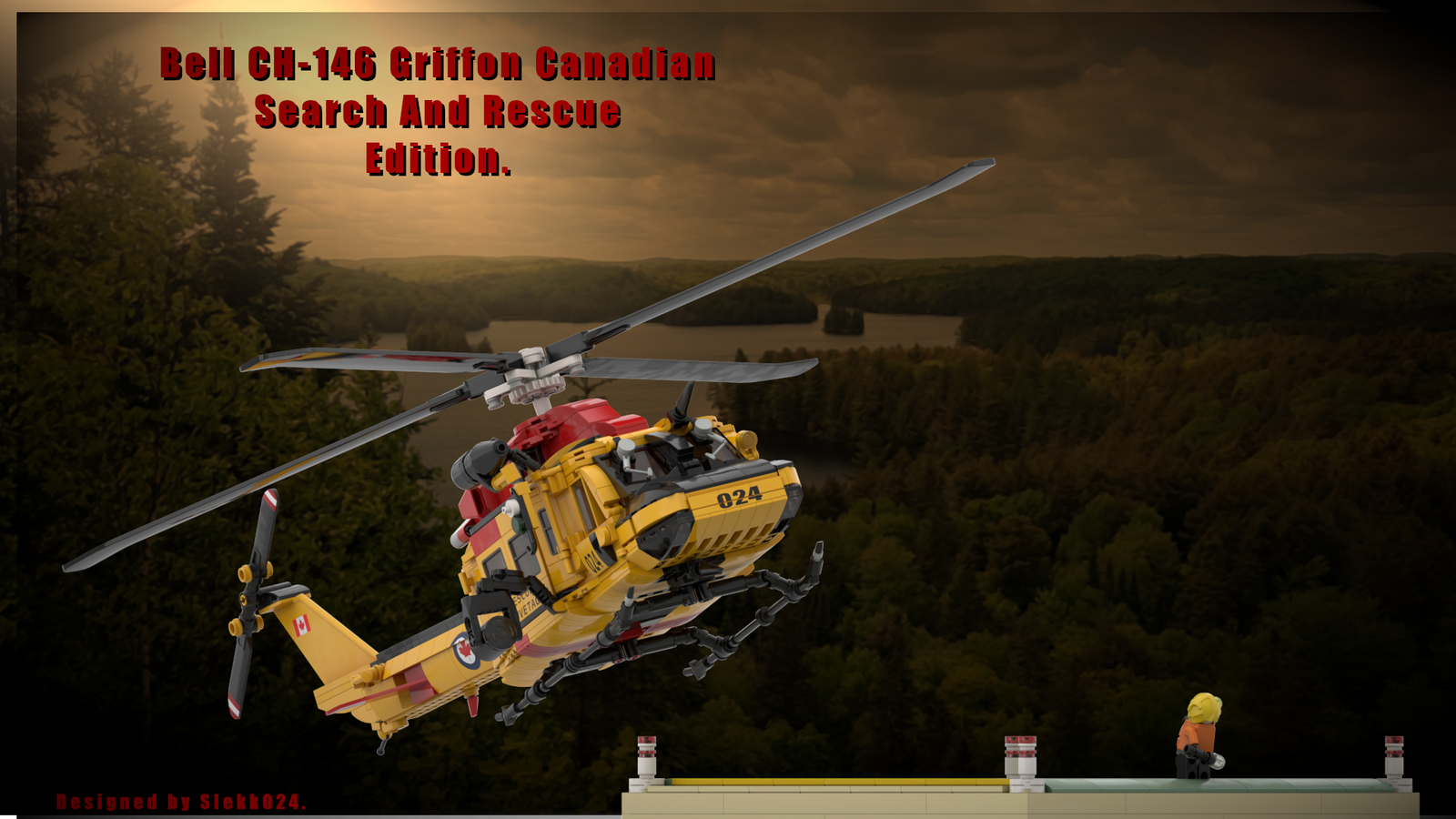 Lego 2024 bell helicopter