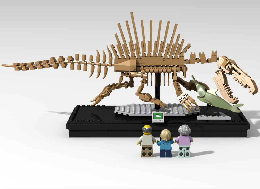 Lego spinosaurus best sale jurassic world