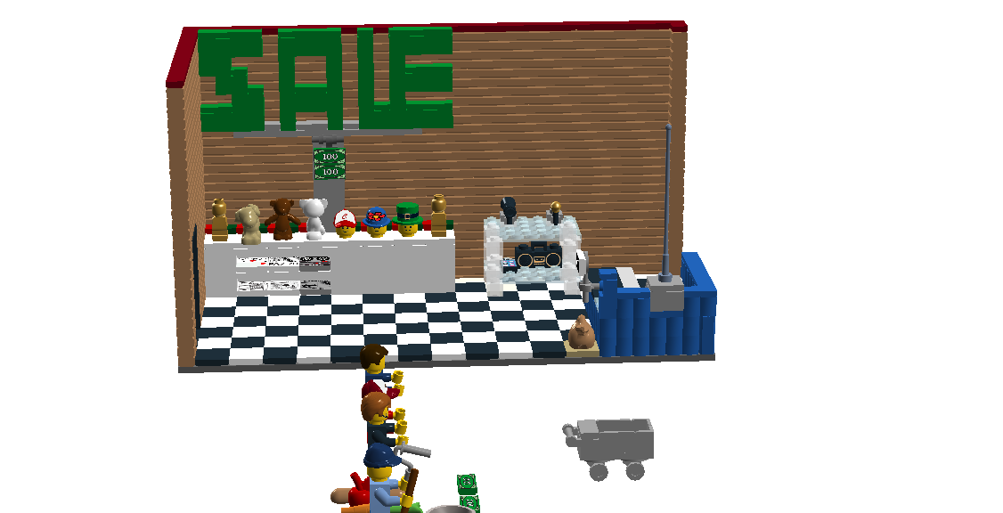 LEGO IDEAS Store Checkout