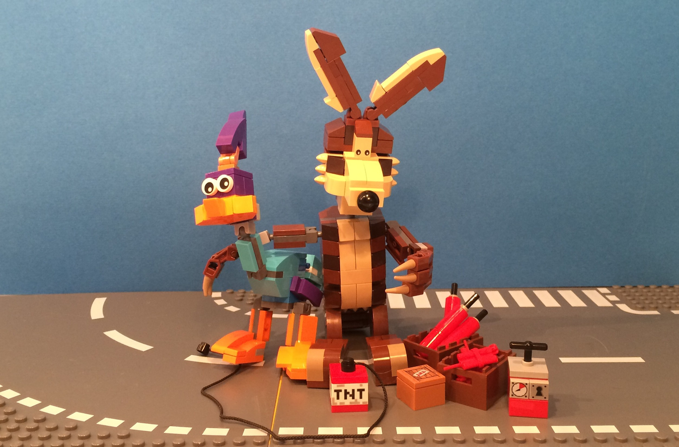 wile e coyote lego