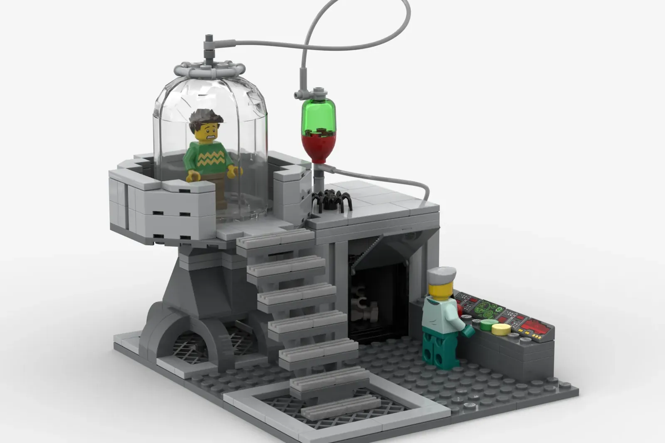 Lego laboratory hot sale moc