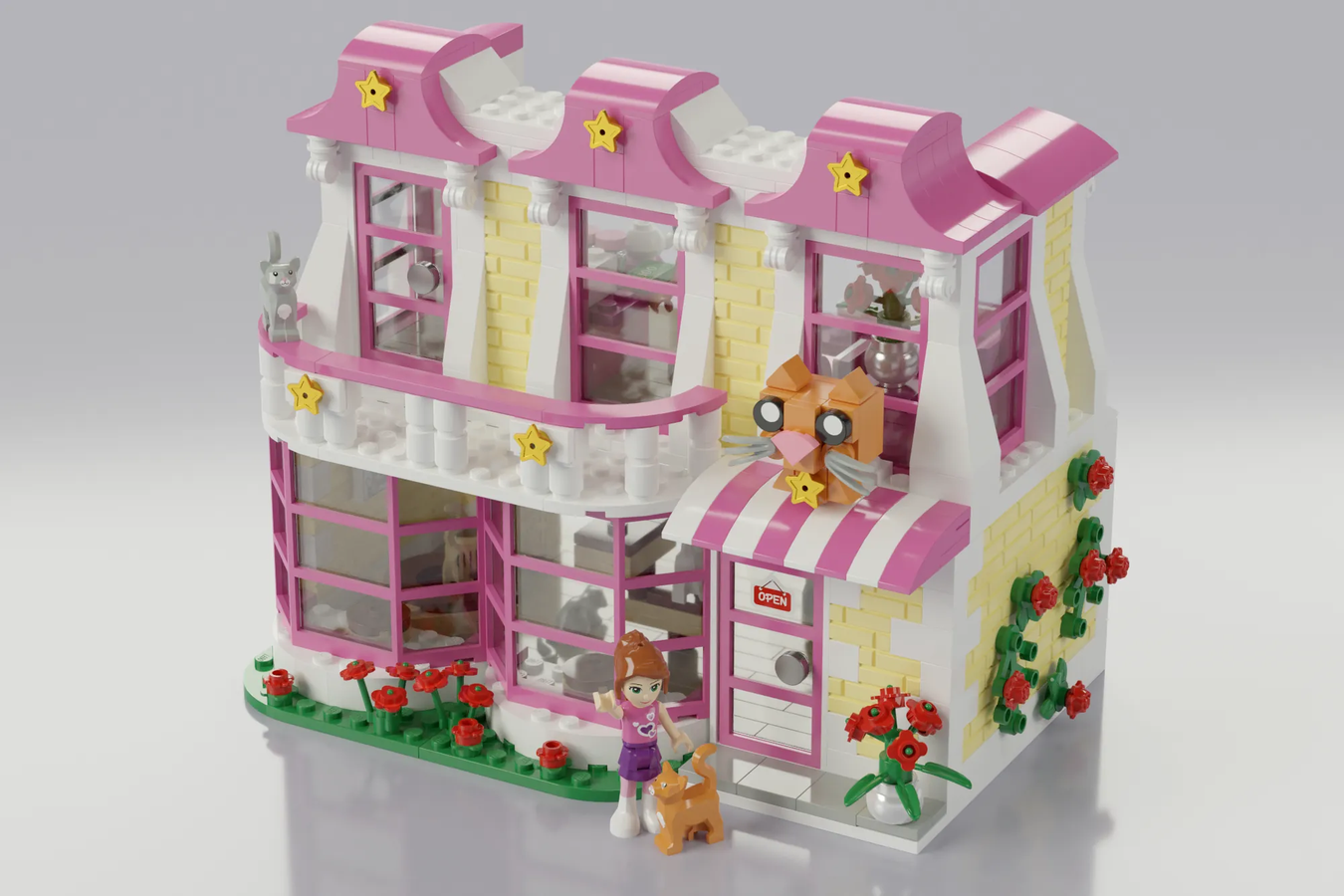 LEGO IDEAS LEGO Friends Three Star Cat Caf