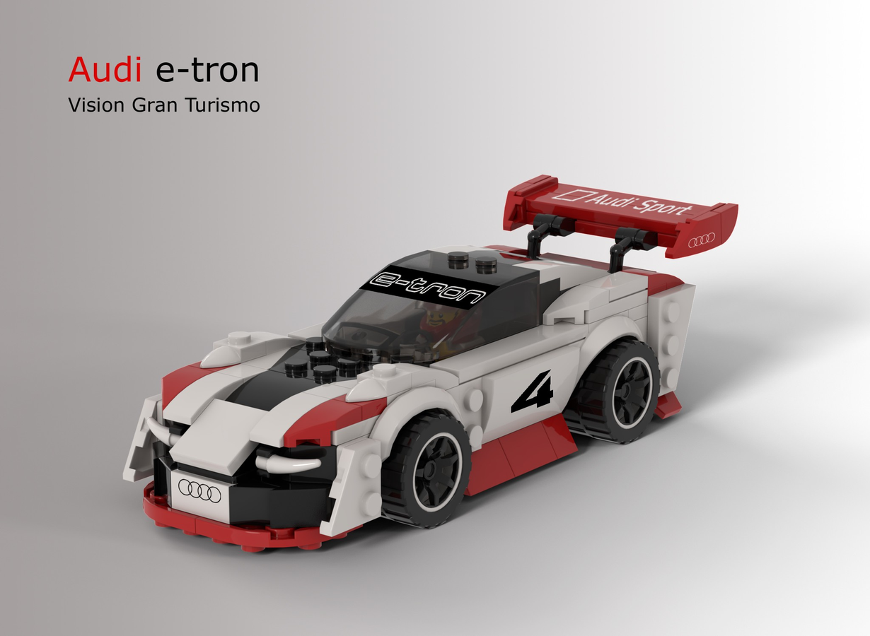 Lego car online audi