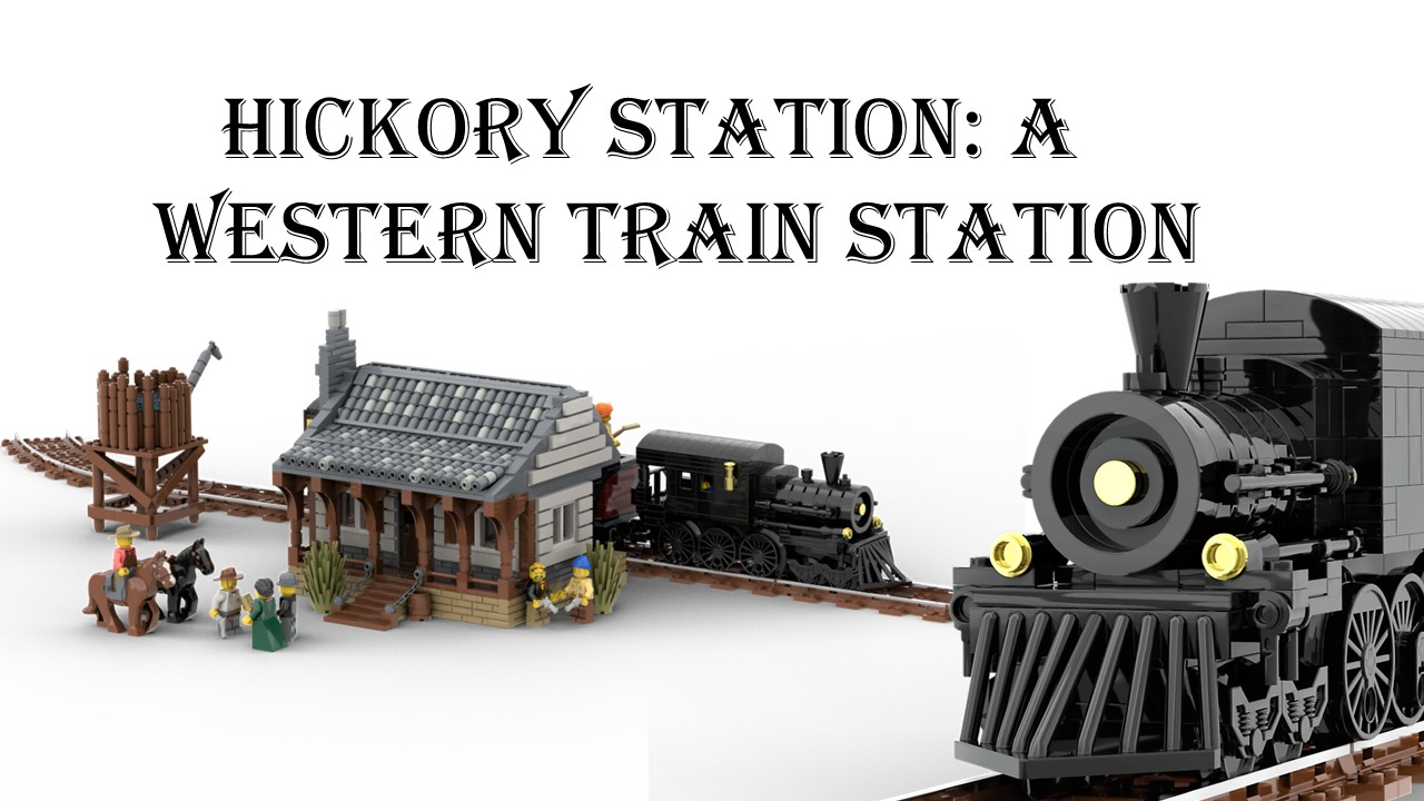 Lego store western train