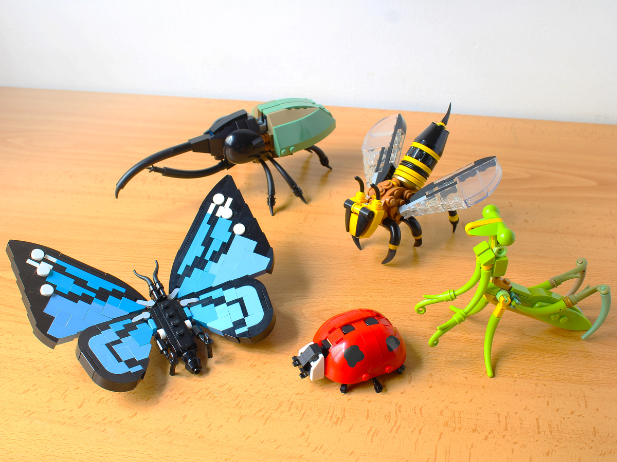 The Lego Insect Collection is a truly exceptional and stunning set,  meticulously crafted with incredible attention to detail! Lego Ideas # 50 :  r/lego_