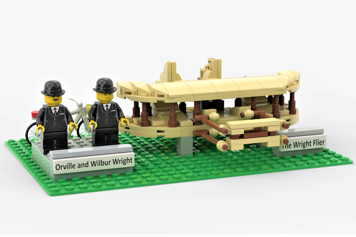 Wright flyer hot sale lego