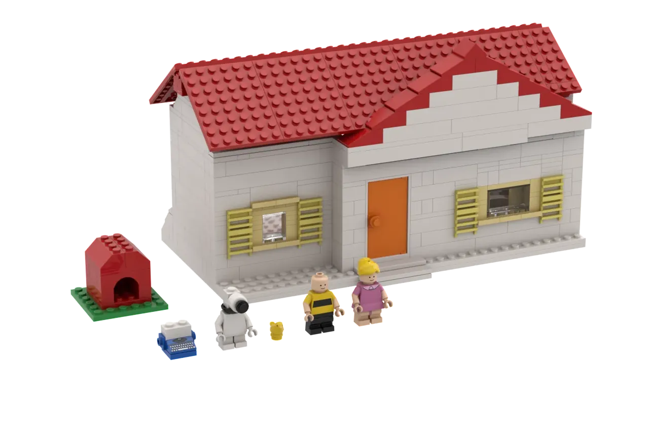 LEGO IDEAS The Peanuts Charlie Brown's House
