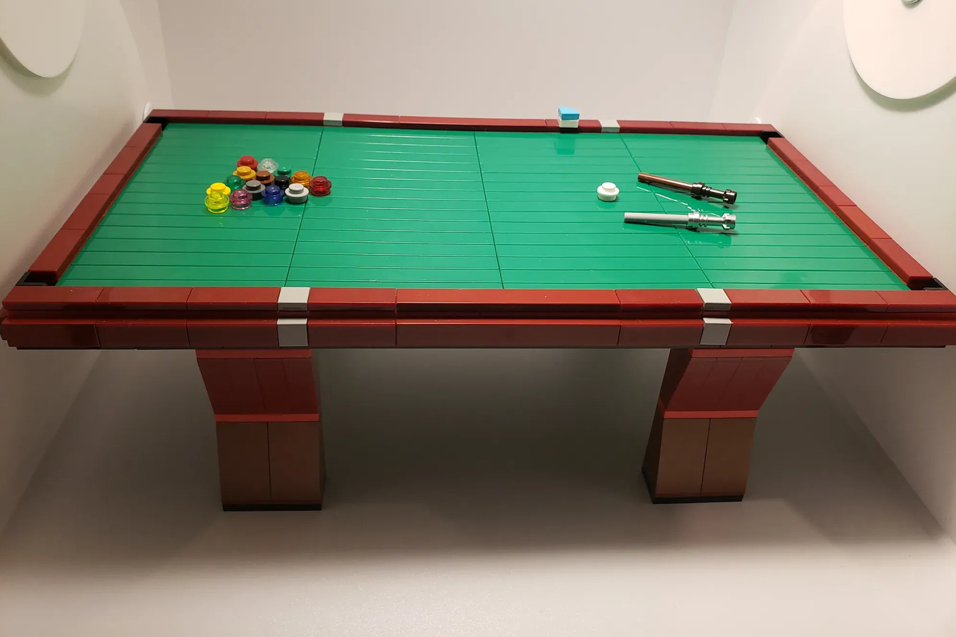 Lego store snooker table