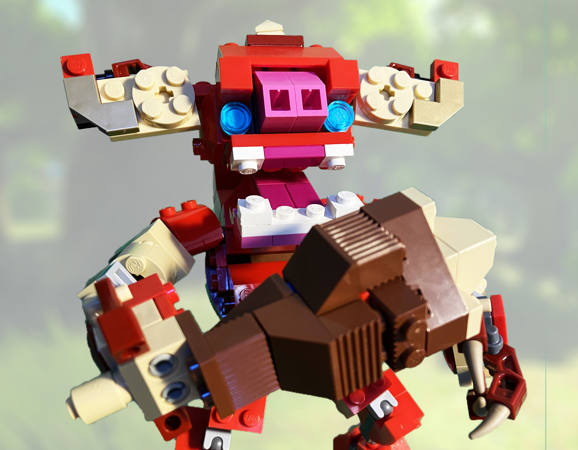 Lego Ideas Red Bokoblin The Legend Of Zelda Breath Of The Wild