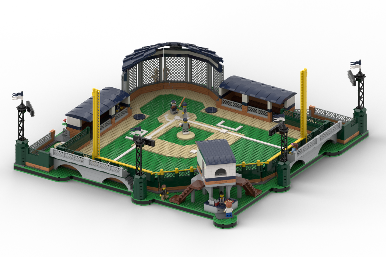 Lego baseball best sale