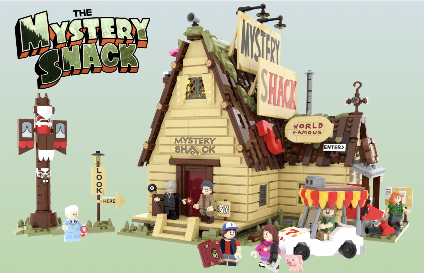 Lego sales mystery shack