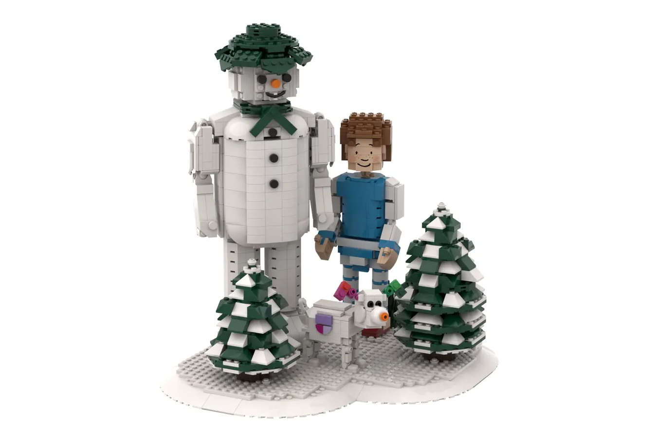 Lego snowman best sale