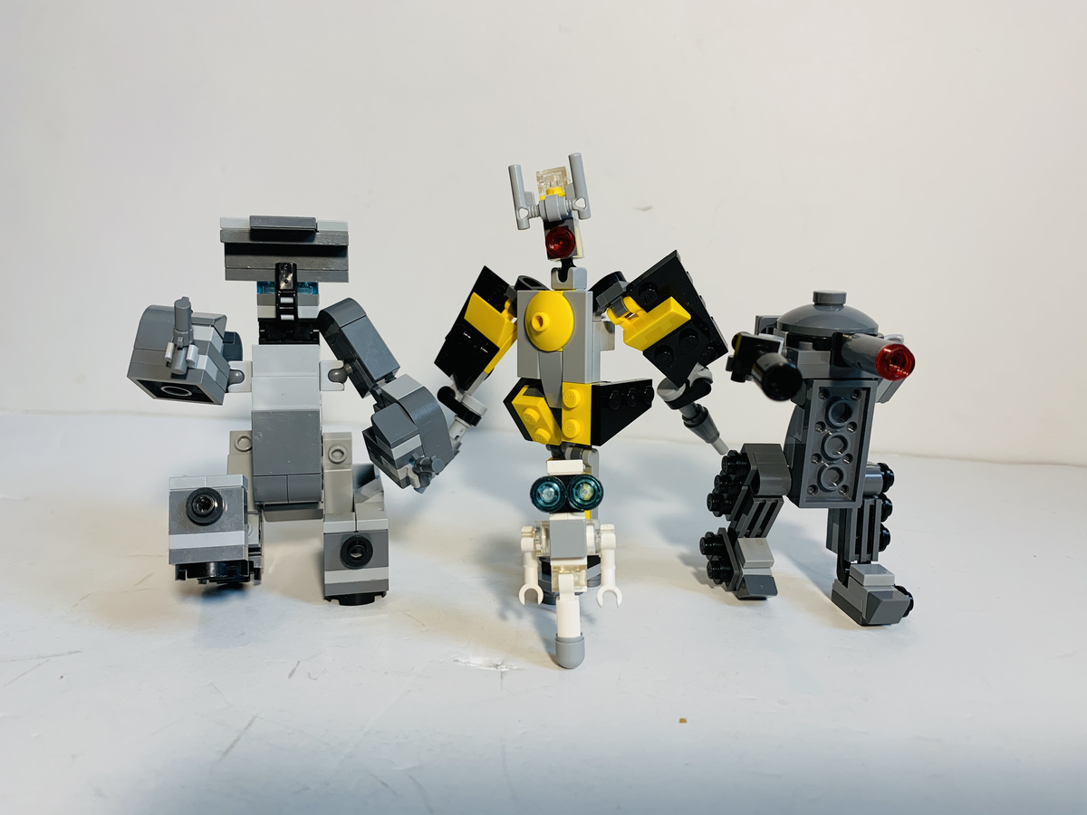 Lego best sale mini robot