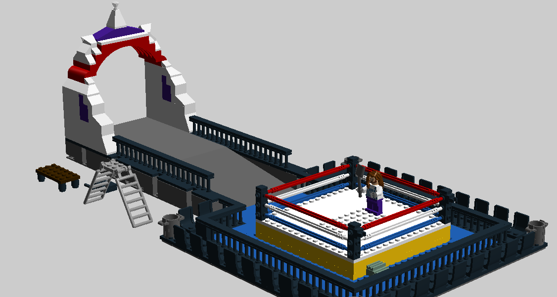 Lego wrestling store