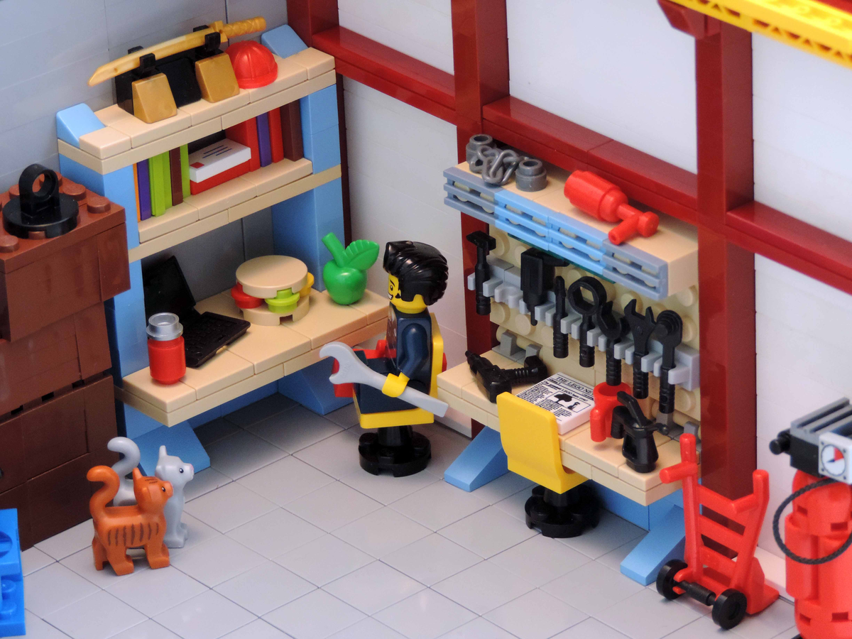 Lego outlet mechanic garage