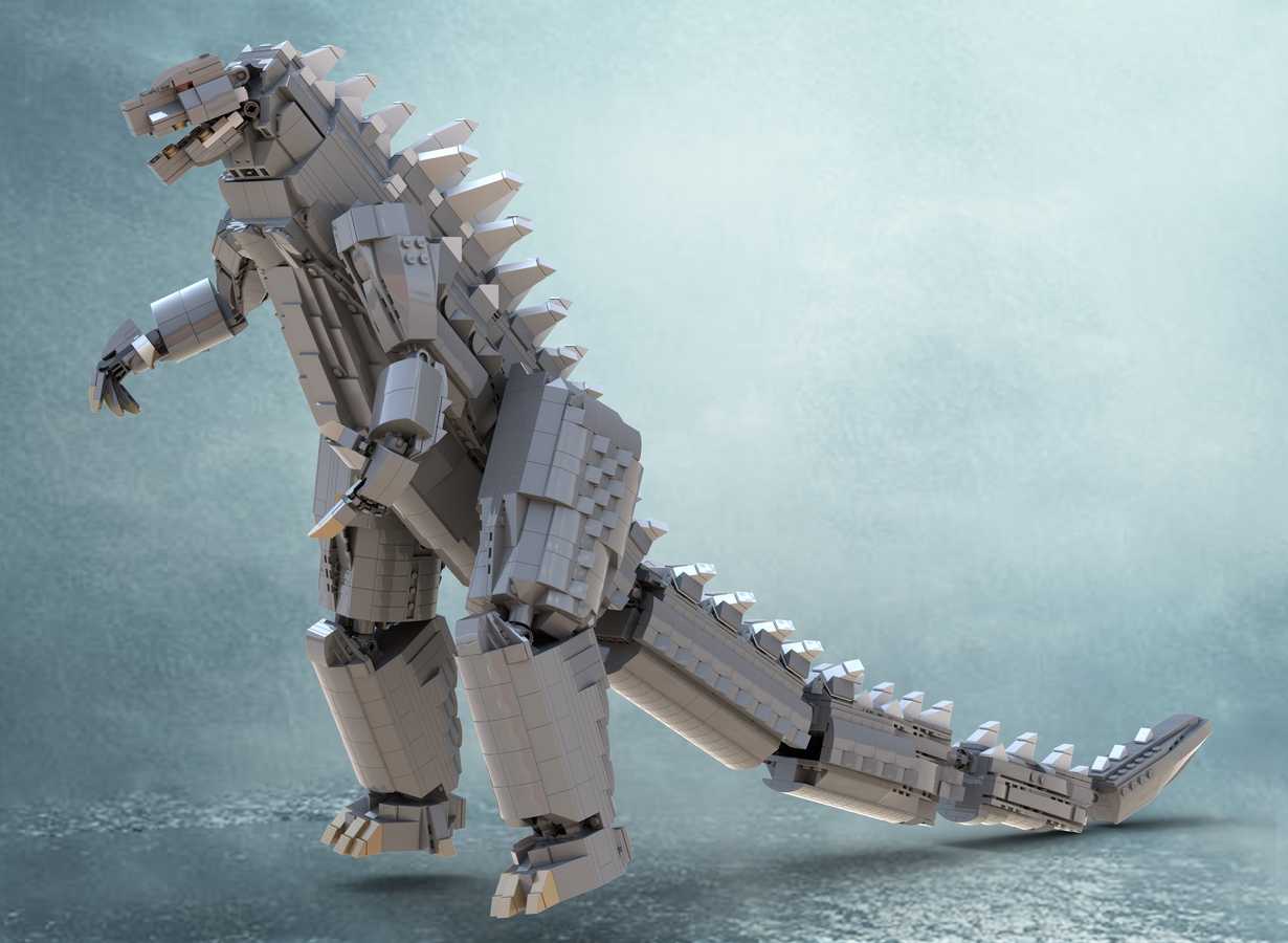 godzilla de lego