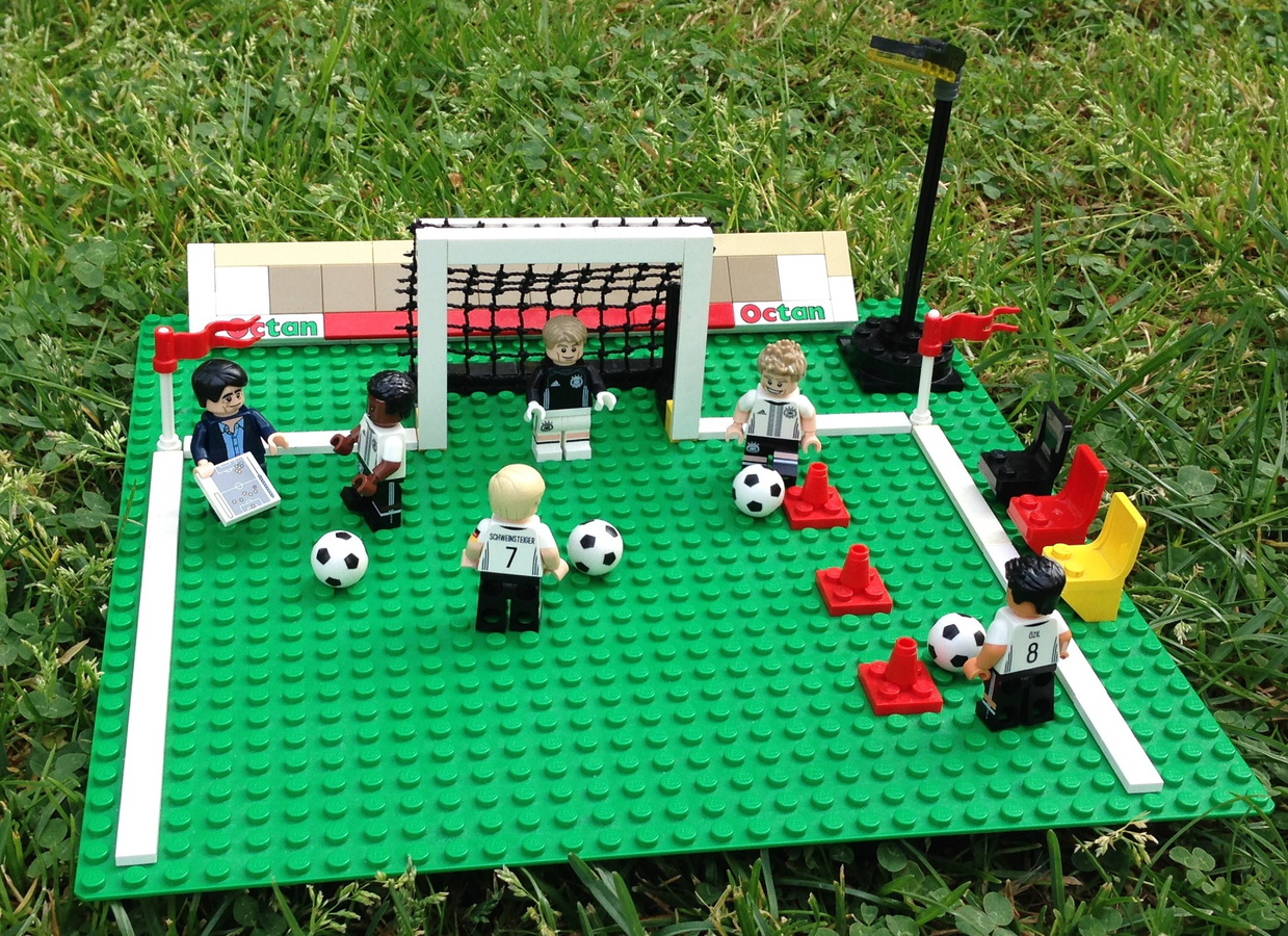 Lego soccer field sale