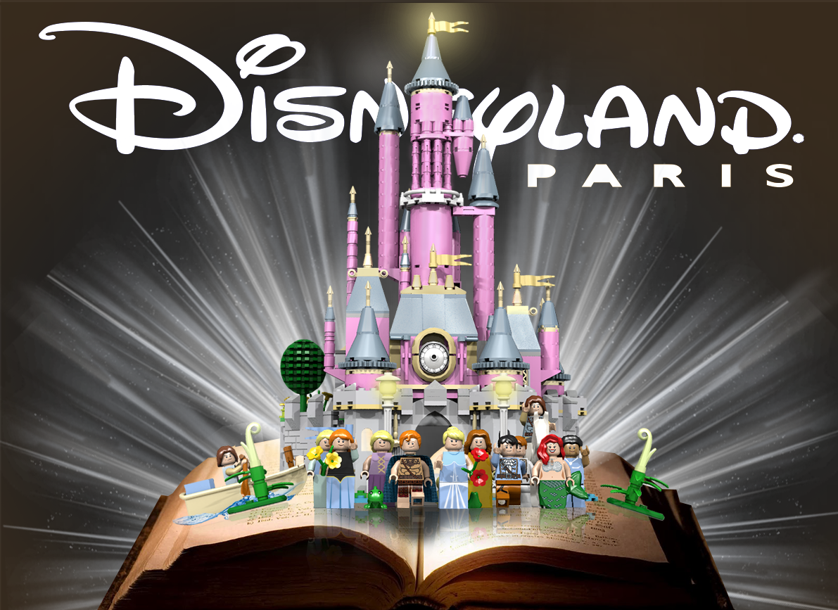 Disneyland paris castle lego sale