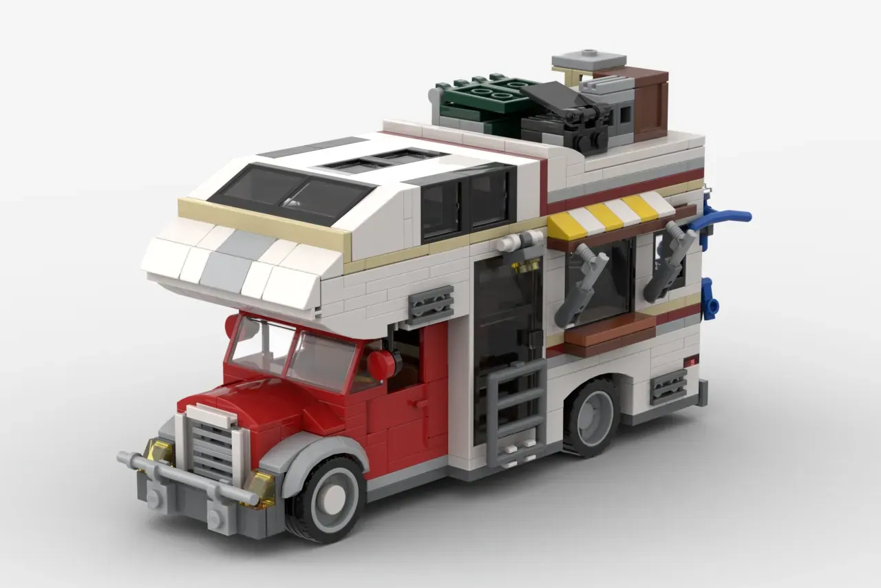 Lego truck and camper sale