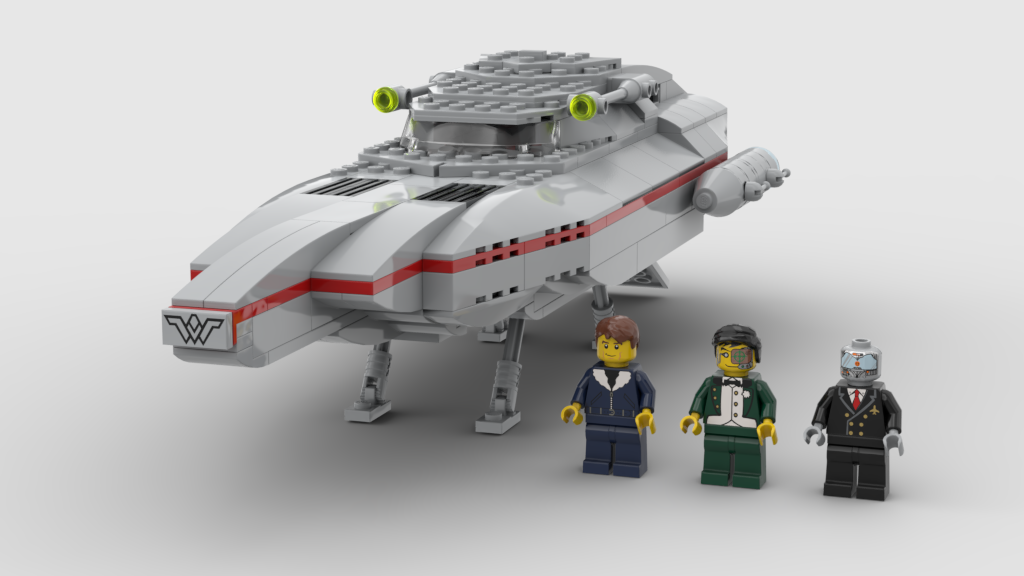 Lego hot sale space race