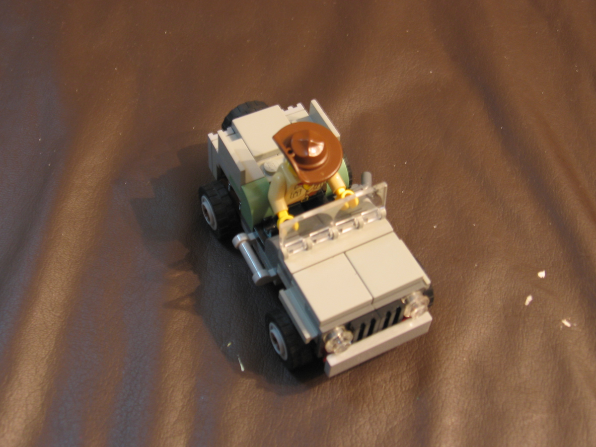 Lego best sale jeep army