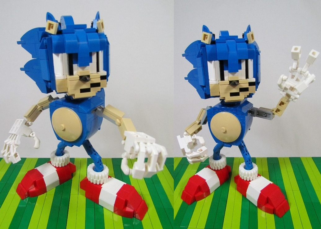  Sonic 1991 5 Action Figure : Toys & Games