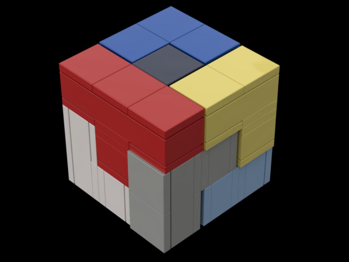 Lego 2024 puzzle cube