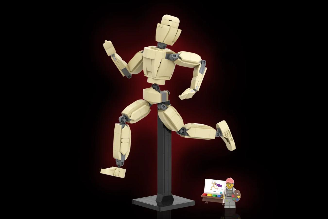 LEGO IDEAS Artist's Mannequin