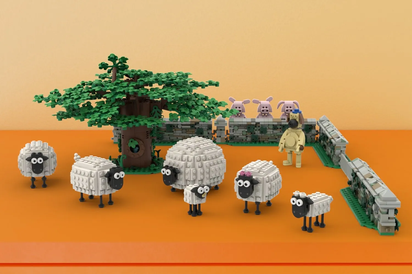 LEGO IDEAS Shaun the Sheep The Farm