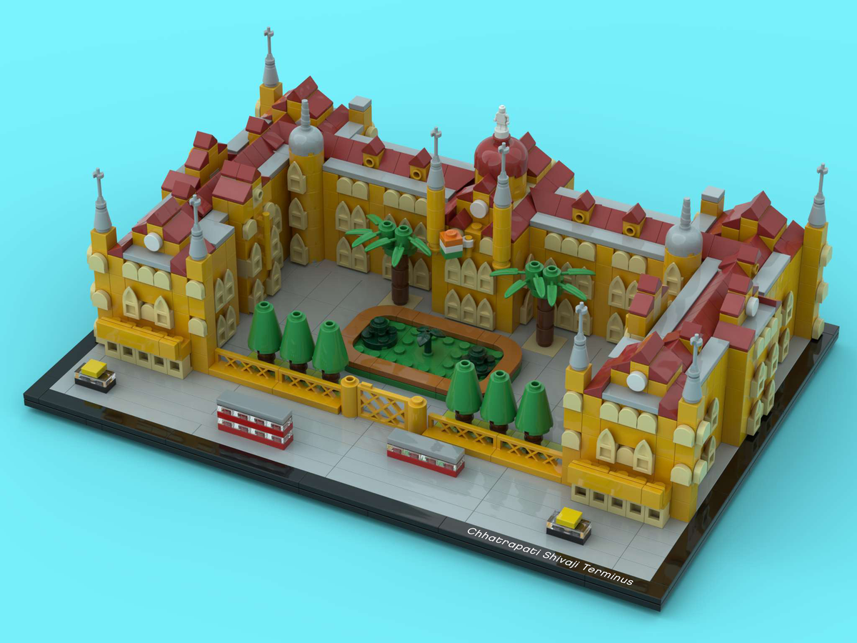 LEGO IDEAS Mumbai Chhatrapati Shivaji Terminus (CST) a.k.a Mumbai