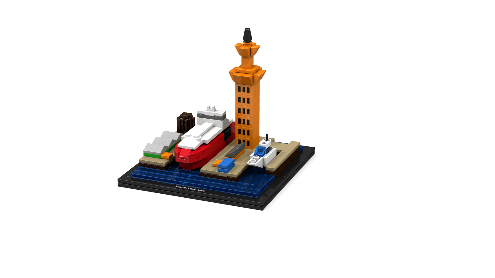 Lego dock best sale