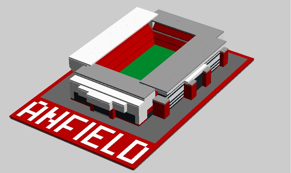 Lego football best sale stadium anfield