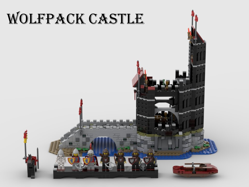 Lego castle hot sale wolfpack