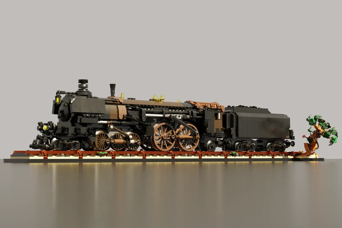 LEGO IDEAS - Heavy Micro Trains