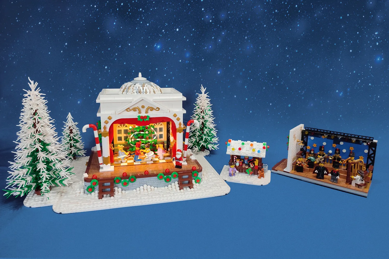 Playful elves run Assembly Theatre in LEGO Christmas window - Retail Focus  - Retail Design