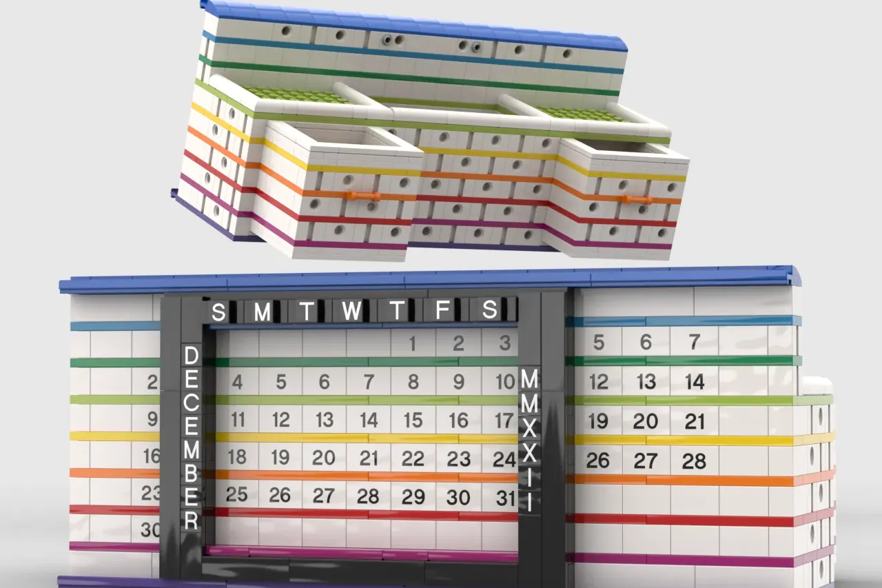 Lego cheap perpetual calendar