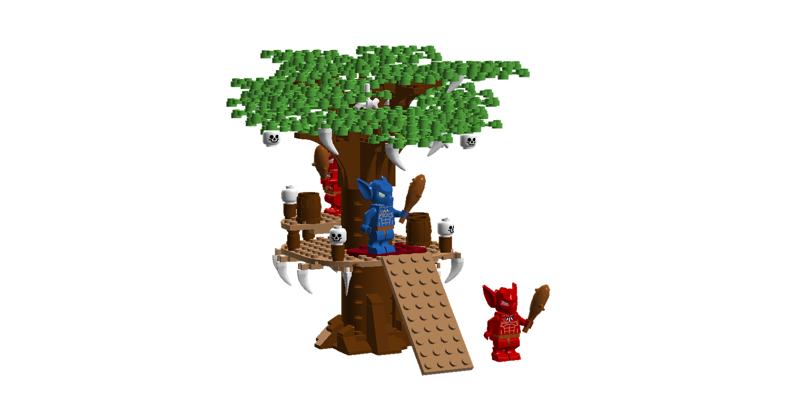LEGO IDEAS Bokoblin Camp In A Tree