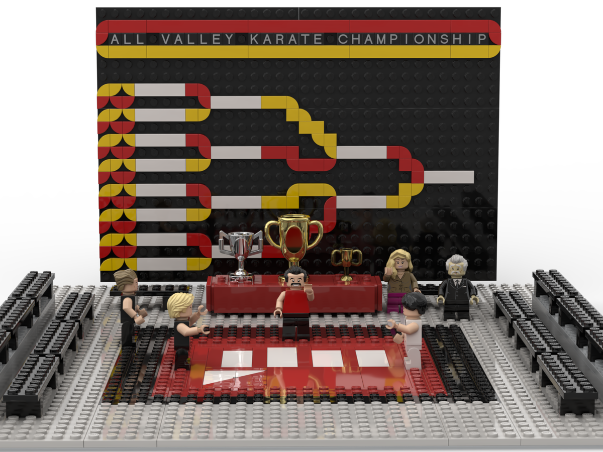 LEGO IDEAS Karate Kid All Valley Championship