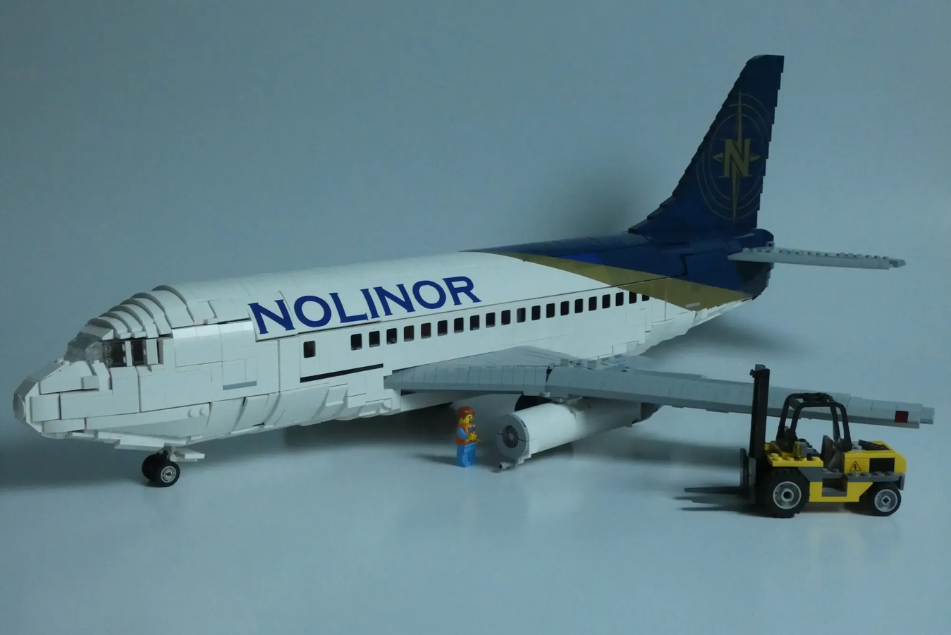 Lego 2025 commercial airplane