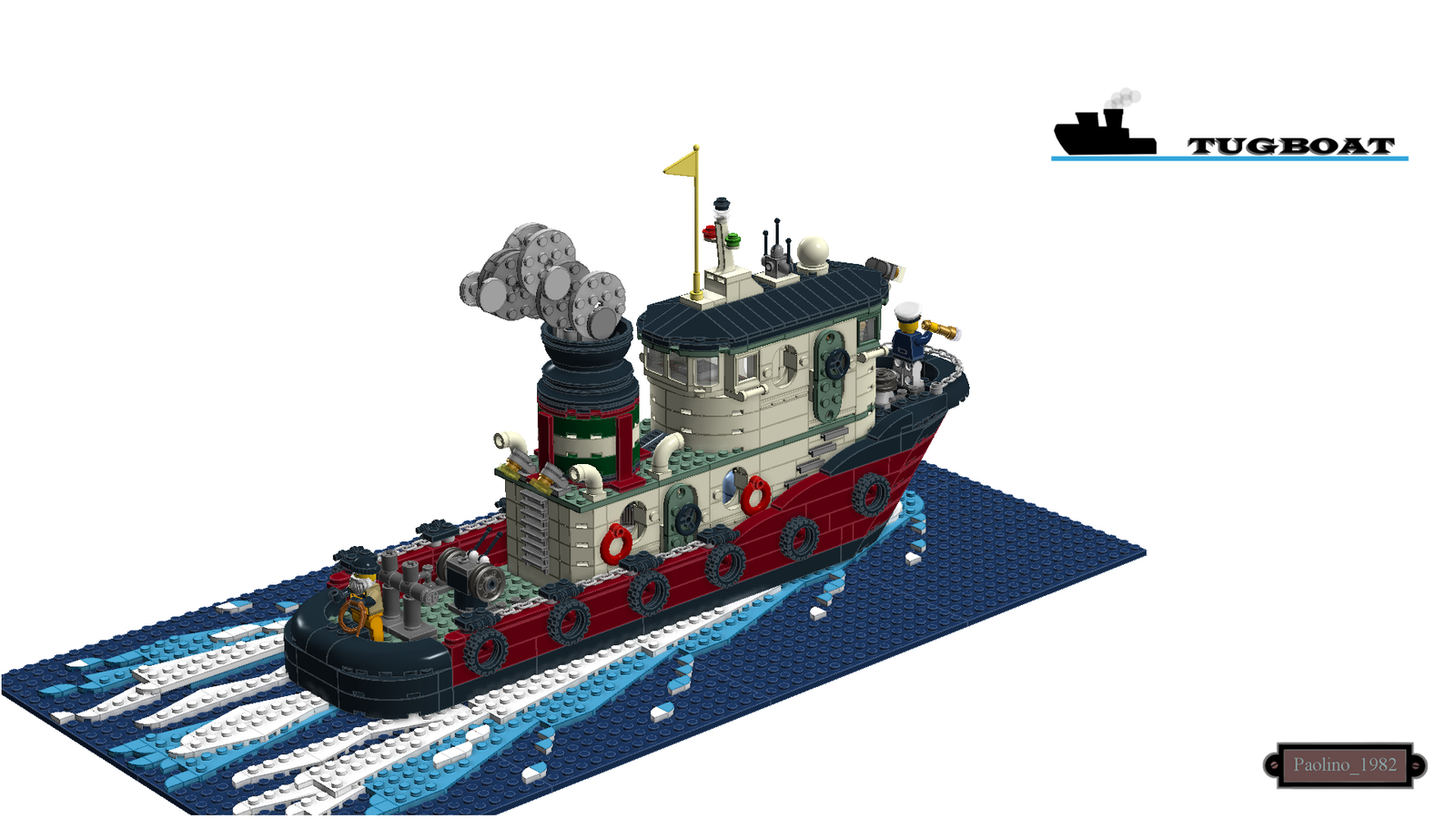 LEGO IDEAS Tugboat Cerbero